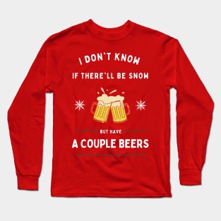 Christmas Beer Long Sleeve T-Shirt